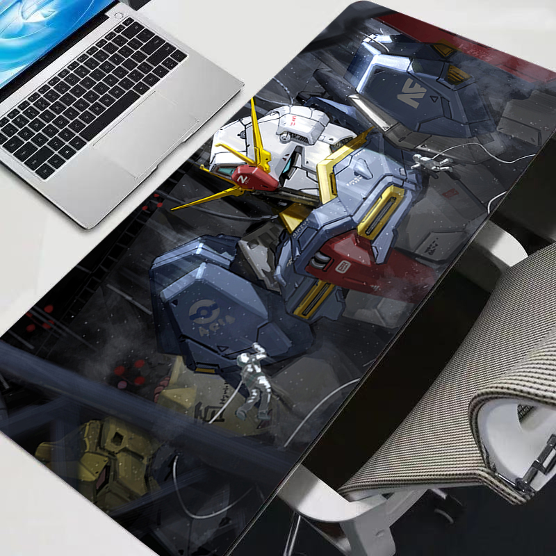 Laptop Accessories Design - Mouse pad design antiderrapante guerreiro mecânico