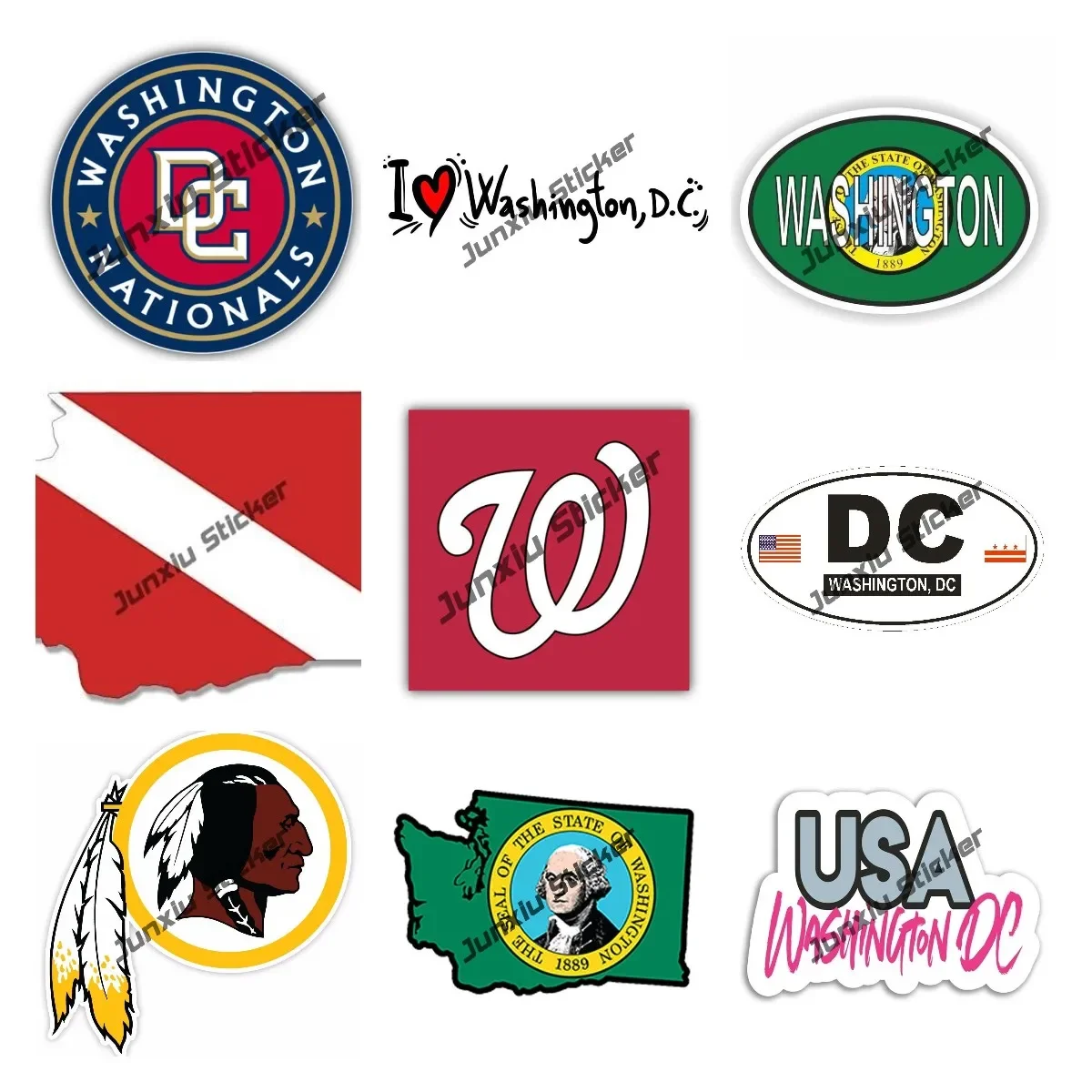Laptop Accessories Logo - Mapa da bandeira dos EUA Washington