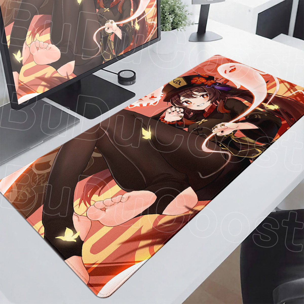 Laptop Accessories Bundle - Mouse Pad Genshin Impact Hu Tao