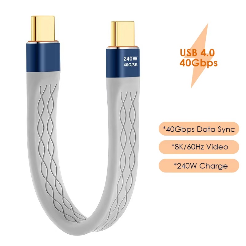 Laptop Accessories Design - Cabo de Dados USB 4.0 de