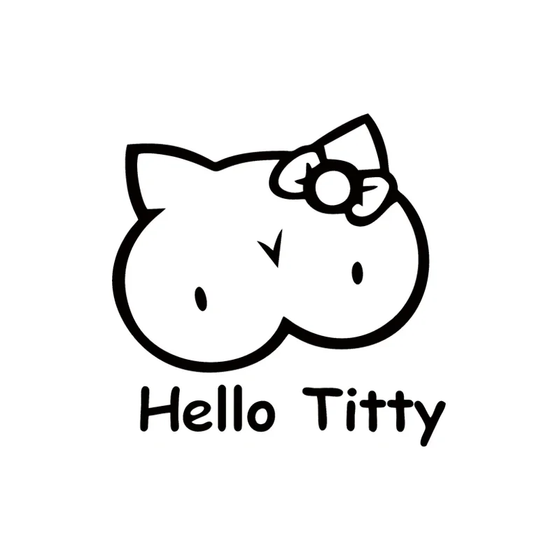 Laptop Accessories Design - Bonito gatinho design janela do carro