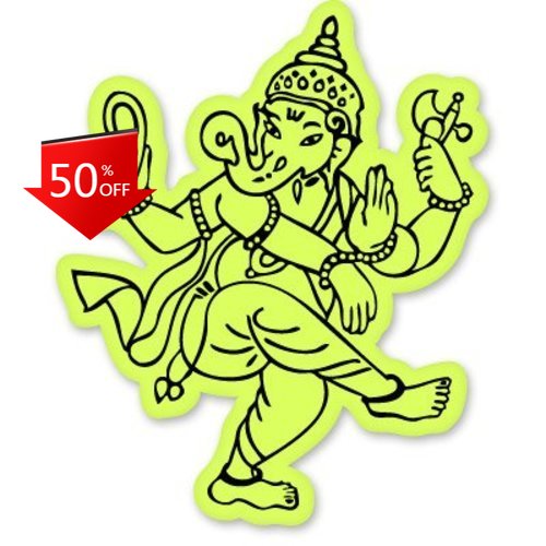 Laptop Unique Accessories - Acessório Ganesh Ganesha Dançante para Carro,