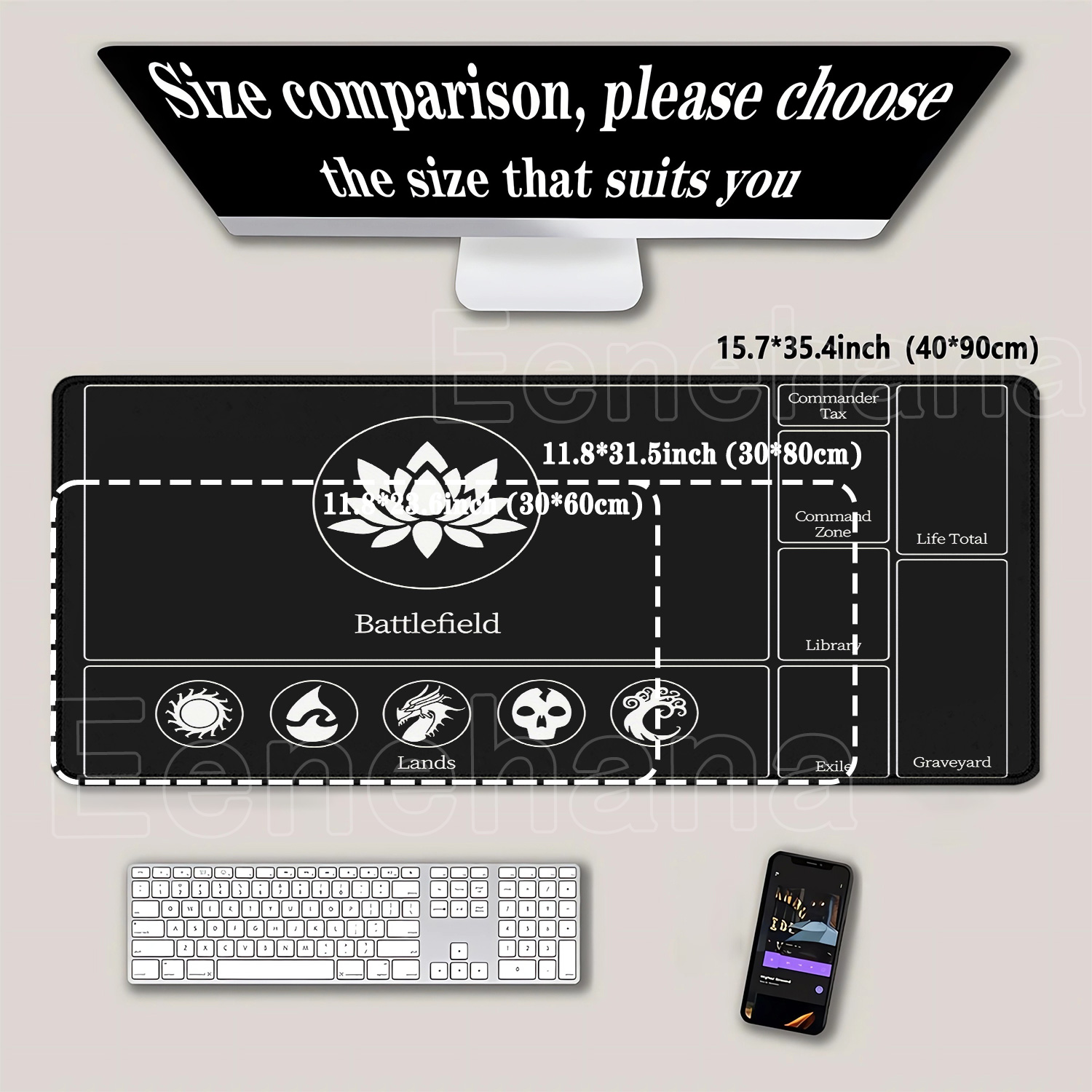 Playmat The Magic Gathering Mo - Laptop Accessories Bundle avaliação e preço