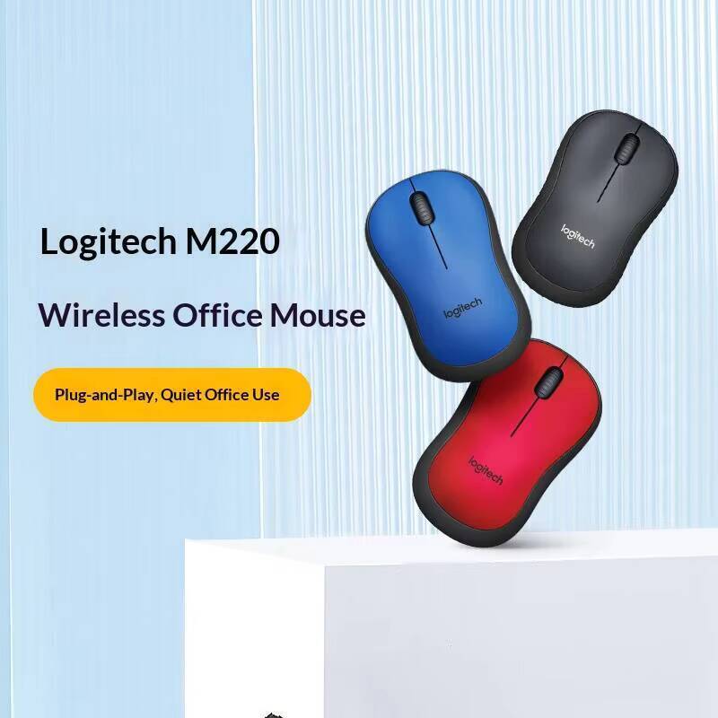 Mouse Sem Fio Logitech M220, C - Laptop Accessories Design avaliação e preço