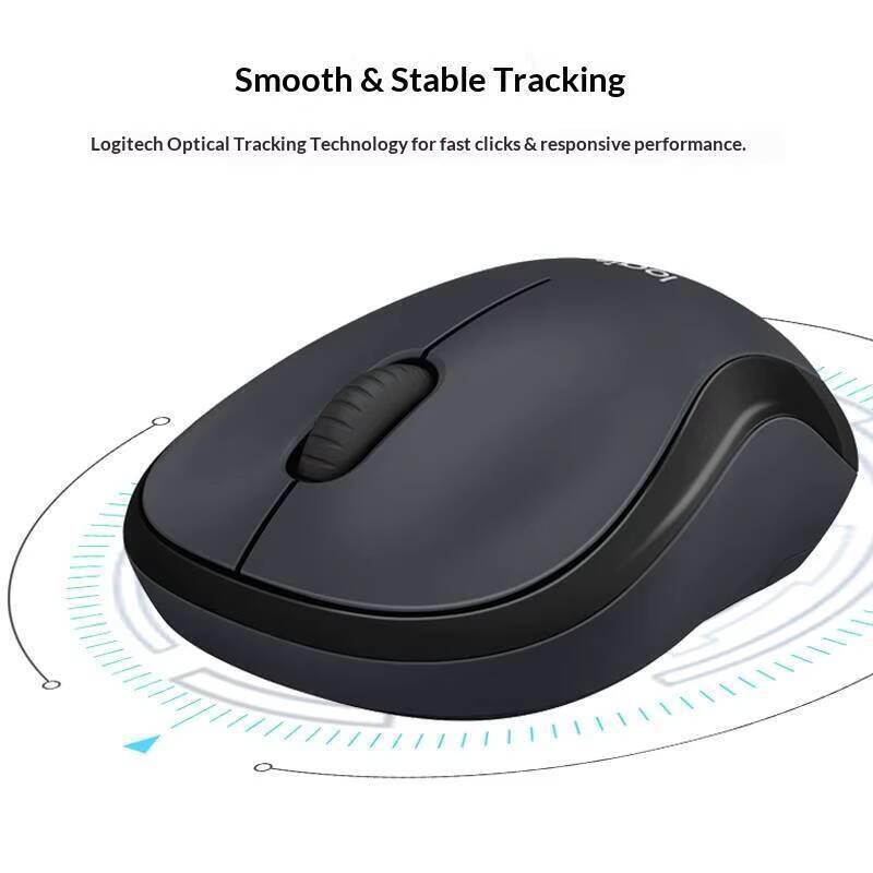 Mouse Sem Fio Logitech M220, C - Laptop Accessories Design avaliação e preço