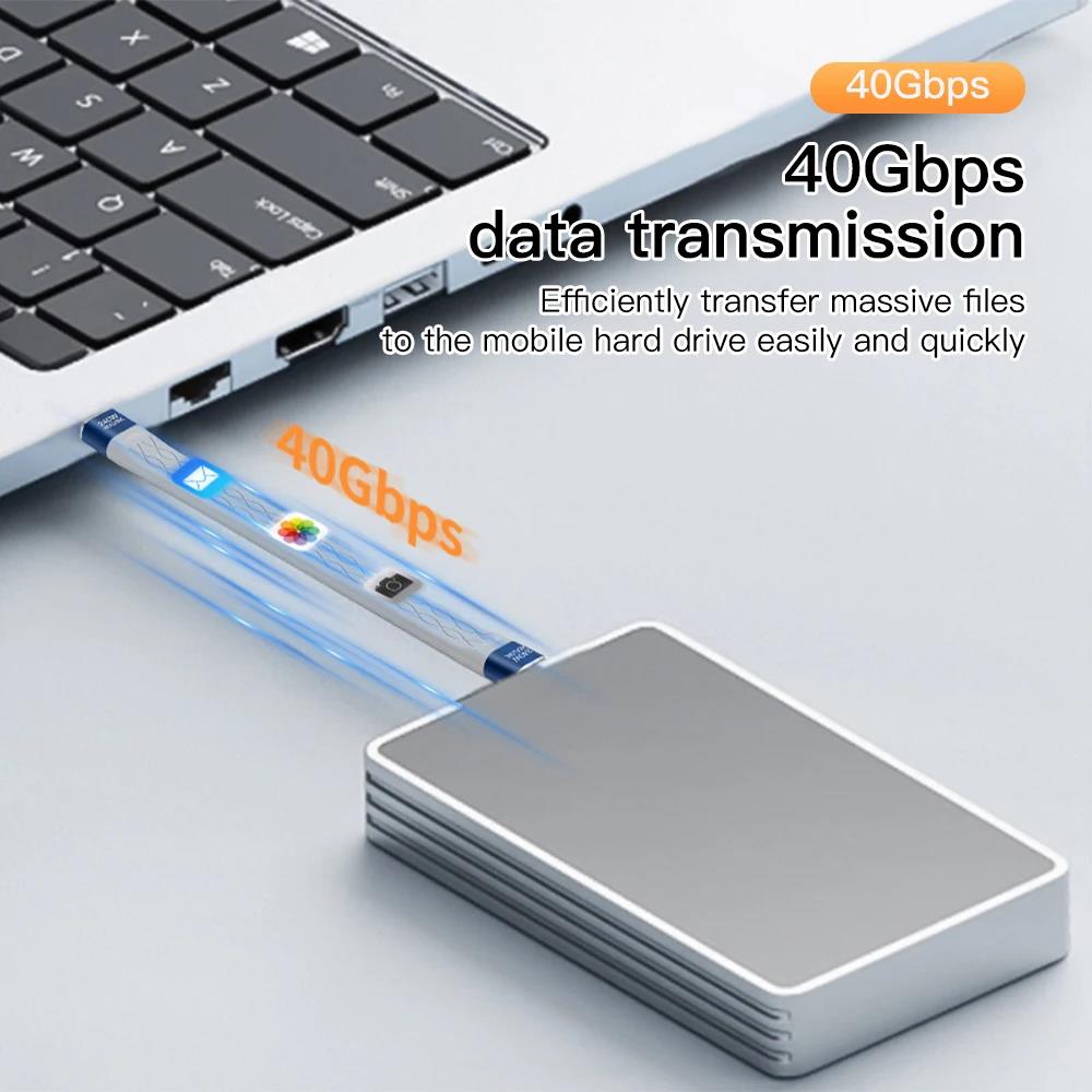 Cabo de Dados USB 4.0 de 240W  - Laptop Accessories Design avaliação e preço