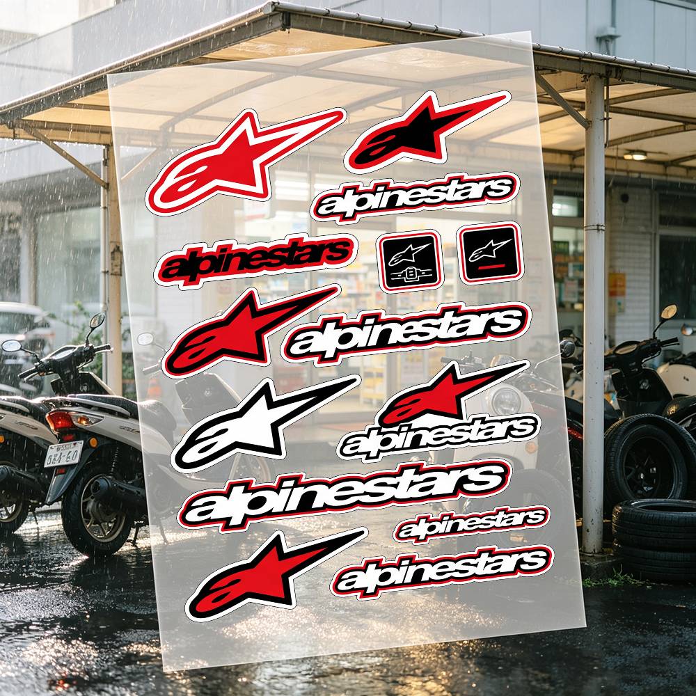 Adesivos de vinil para motocic - Laptop Accessories Logo avaliação e preço