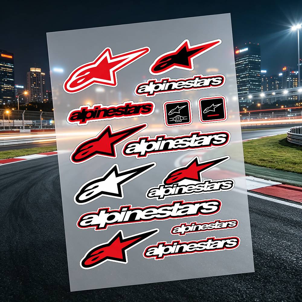 Adesivos de vinil para motocic - Laptop Accessories Logo avaliação e preço