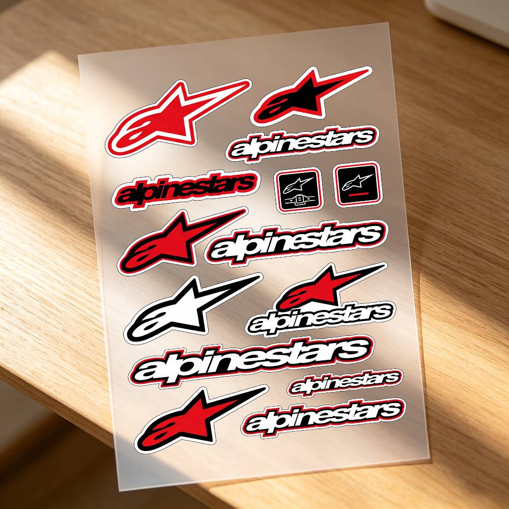 Adesivos de vinil para motocic - Laptop Accessories Logo avaliação e preço