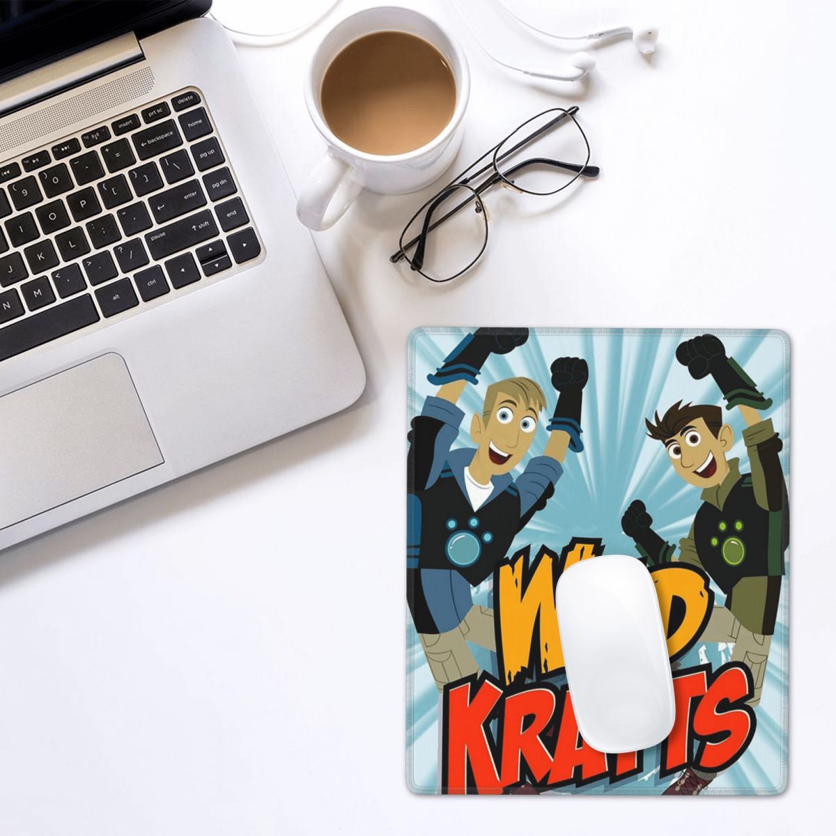 Mouse Pad Gamer Wild Kratts co - Laptop Accessories Logo avaliação e preço