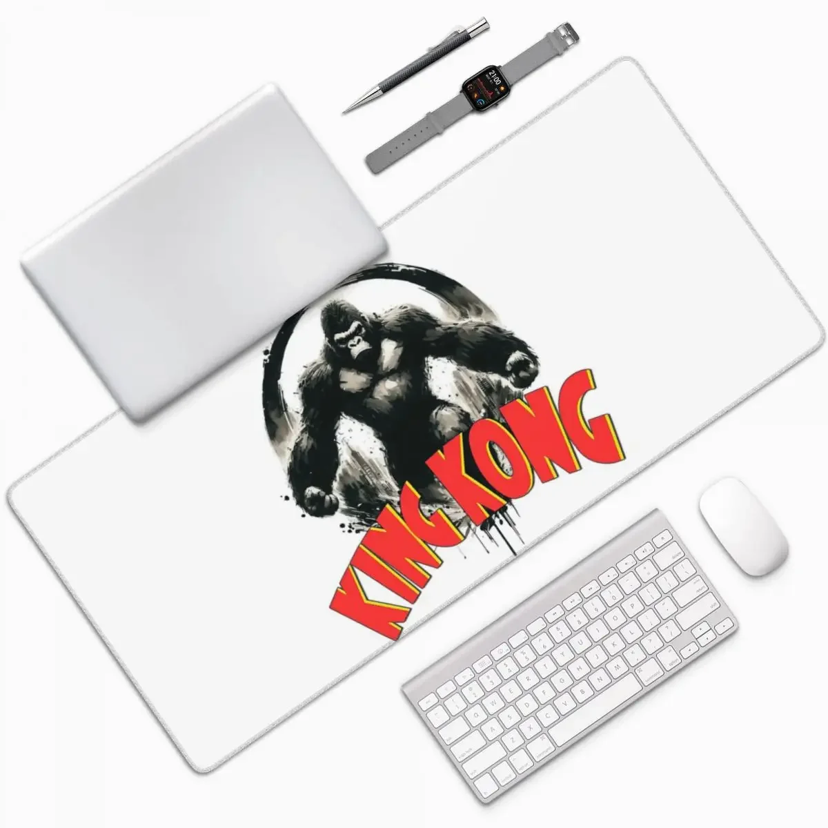 Vintage king kong com logotipo - Laptop Accessories Logo avaliação e preço