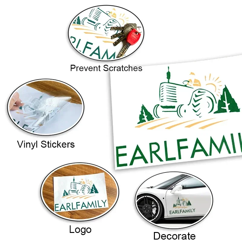 EARLFAMILY-Adesivos de carro à - Laptop Accessories Logo avaliação e preço