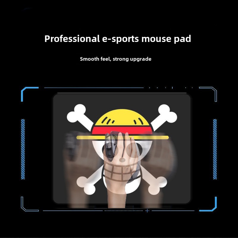 Mouse pad de caveira luffy, pe - Laptop Accessories Bundle avaliação e preço