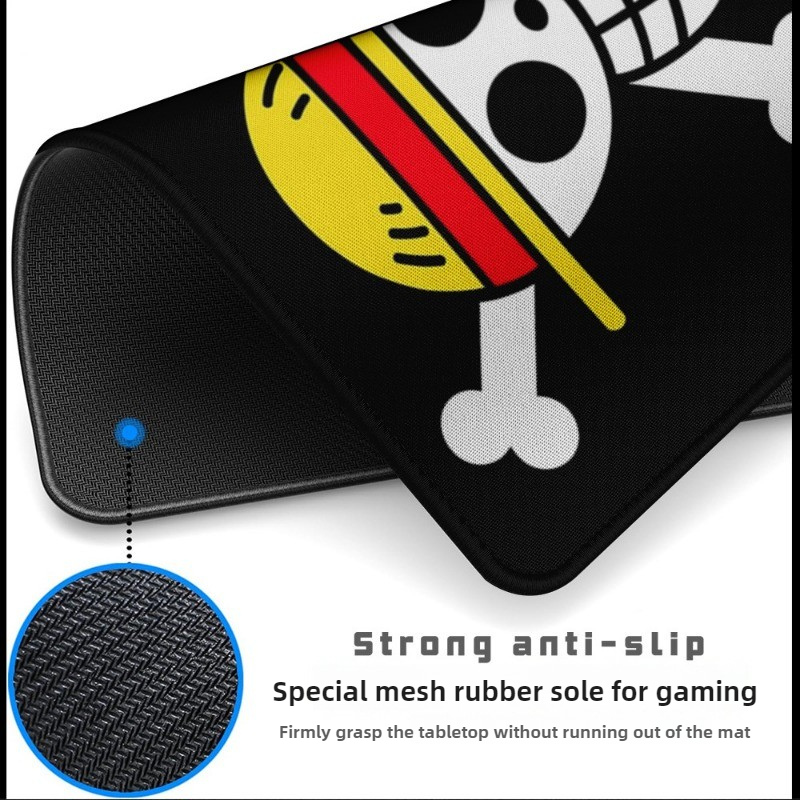 Mouse pad de caveira luffy, pe - Laptop Accessories Bundle avaliação e preço